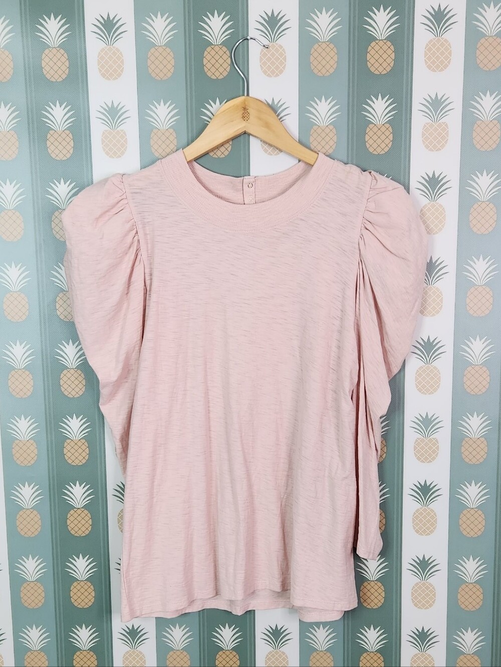 Nation Zeta Puff Sleeve Top